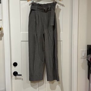 Ganni - Gray High Waisted Trousers - IT 38